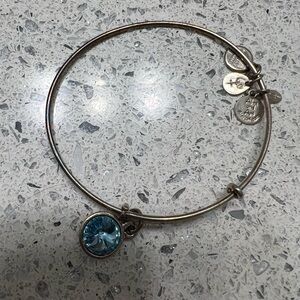 Alex and Ani bangle bracelet March birth stone